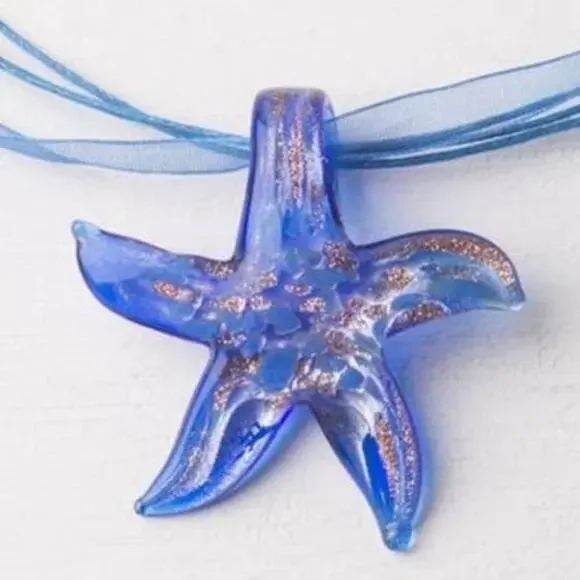 Starfish Project Lisa Necklace Blue - Picture 1 of 5